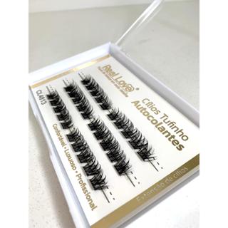 Tufos para extensão de cílios Real love auto- colante / mix/ curvatura D em Oferta na Shopee