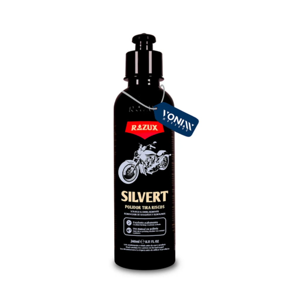 Silvert Polidor Para Tirar Riscos Da Moto 240ml Razux