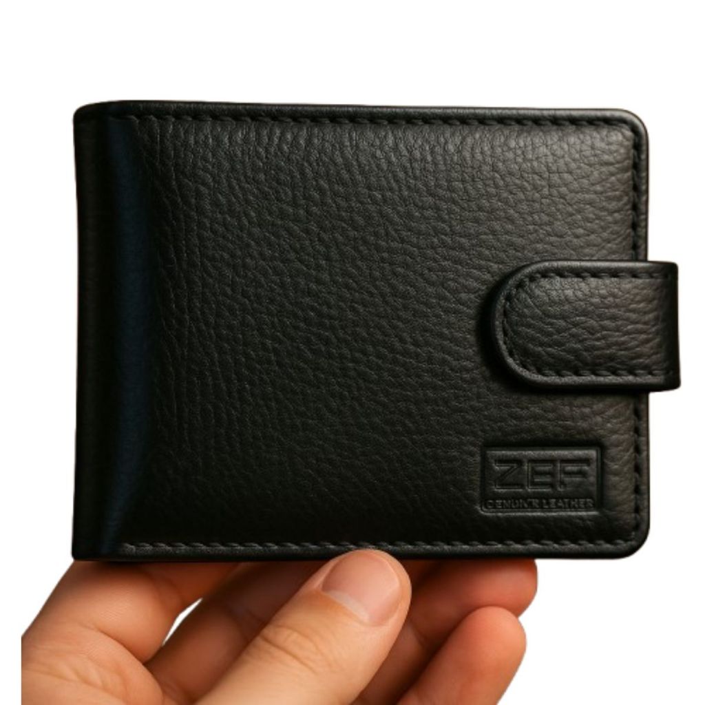 carteira de couro masculina Executivo Zoff  Original Top