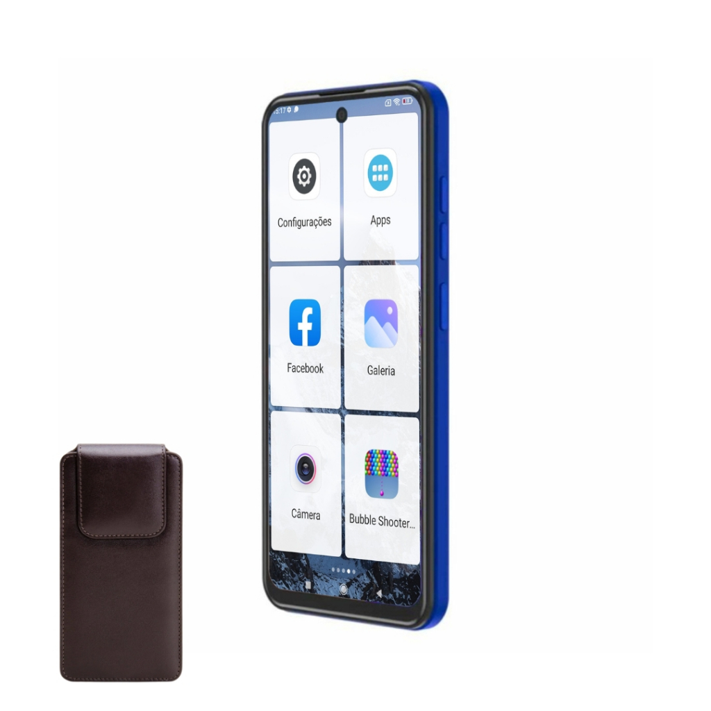 Celular para Idosos 128GB + 4GB RAM | Tela 6.5” | Apps Instalados | Fácil de Usar