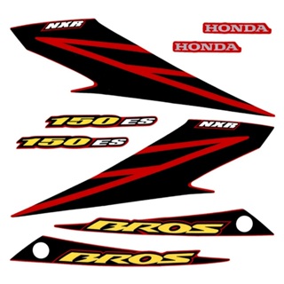 Jogo Adesivos NXR 150 Bros ES 2007 Vermelha LBM em Oferta na Shopee