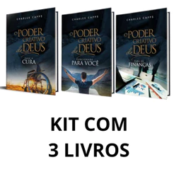 Kit com 3 Livros - Coleção completa do Poder Criativo de Deus | Charles Chaps
