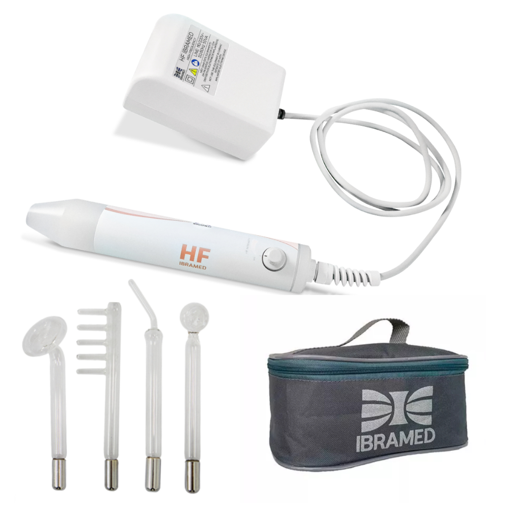 Hf Alta Frequência Ibramed Eletrodo com 4 eletrodos em Oferta na Shopee