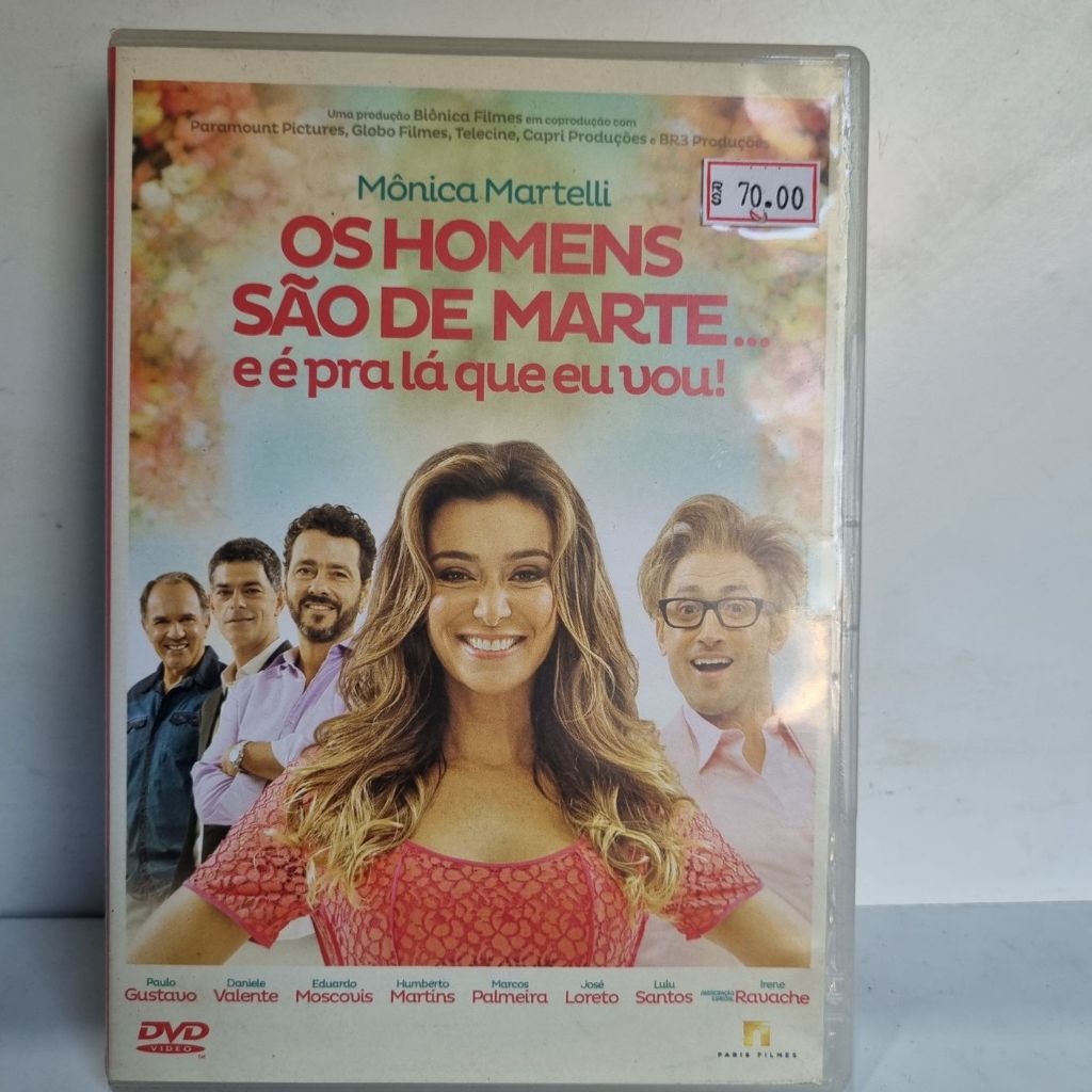 DVD Original - Os Homens São de Marte e é Para Lá que eu Vou