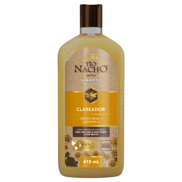 Shampoo Tío Nacho Clareador 415ml em Oferta na Shopee
