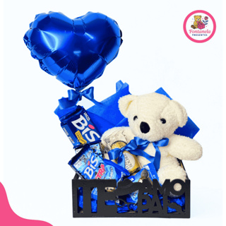 Presente Dia dos Pais | Kit Criativo com Ursinho e Chocolates | Te Amo Pai em Oferta na Shopee