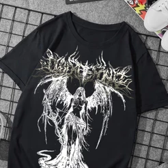 Camiseta Unissex "Gothic Dark Aesthetic"