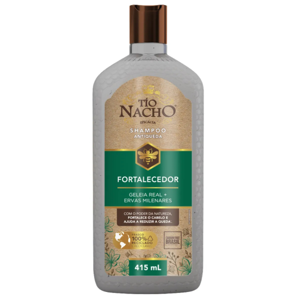 Shampoo Tío Nacho Fortalecedor Ervas Milenares 415ml em Oferta na Shopee