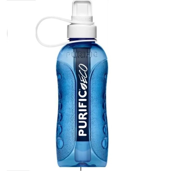 Squeeze Purific Eco Com Filtro 500 Ml Azul