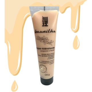 Hidratante Corporal e Facial Baunilha Better Me em Oferta na Shopee