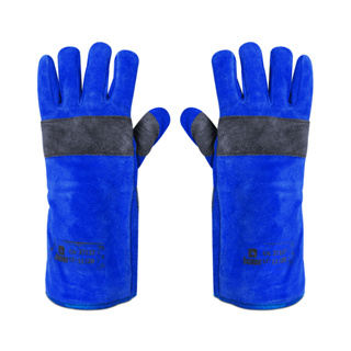 Luva Soldador Para Solda Boxer Profissional Alta Resistência Azul Boxer em Oferta na Shopee