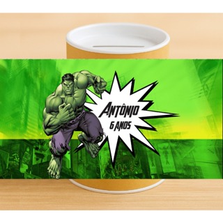 20 a 50 Adesivos para Cofrinho Personalizados Hulk – Ideal para Festas e Lembrancinhas! em Oferta na Shopee