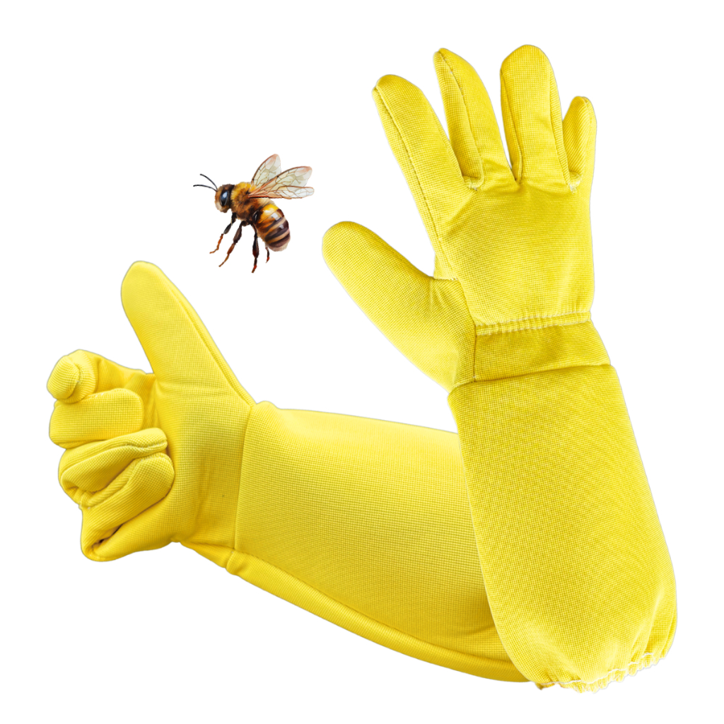 Luva SR Cross 100% Antiferroada Apicultura Reforçada Super Proteção Abelhas Profissional Resistente