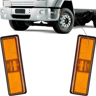 Lanterna Lateral Delimitadora Para Ford Cargo Sinaleira Degrau Cabine Kit 2 Peças em Oferta na Shopee