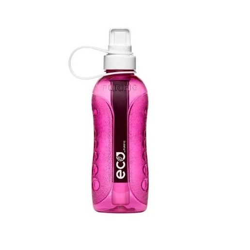 Squeeze Purific Eco Com Filtro 500 Ml Rosa