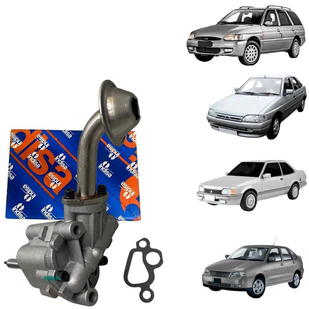 Bomba de Óleo Indisa 45128 Para Volkswagen Golf Glx Gti Vw Van Vw Polo Classic Ford Escort Verona em Oferta na Shopee