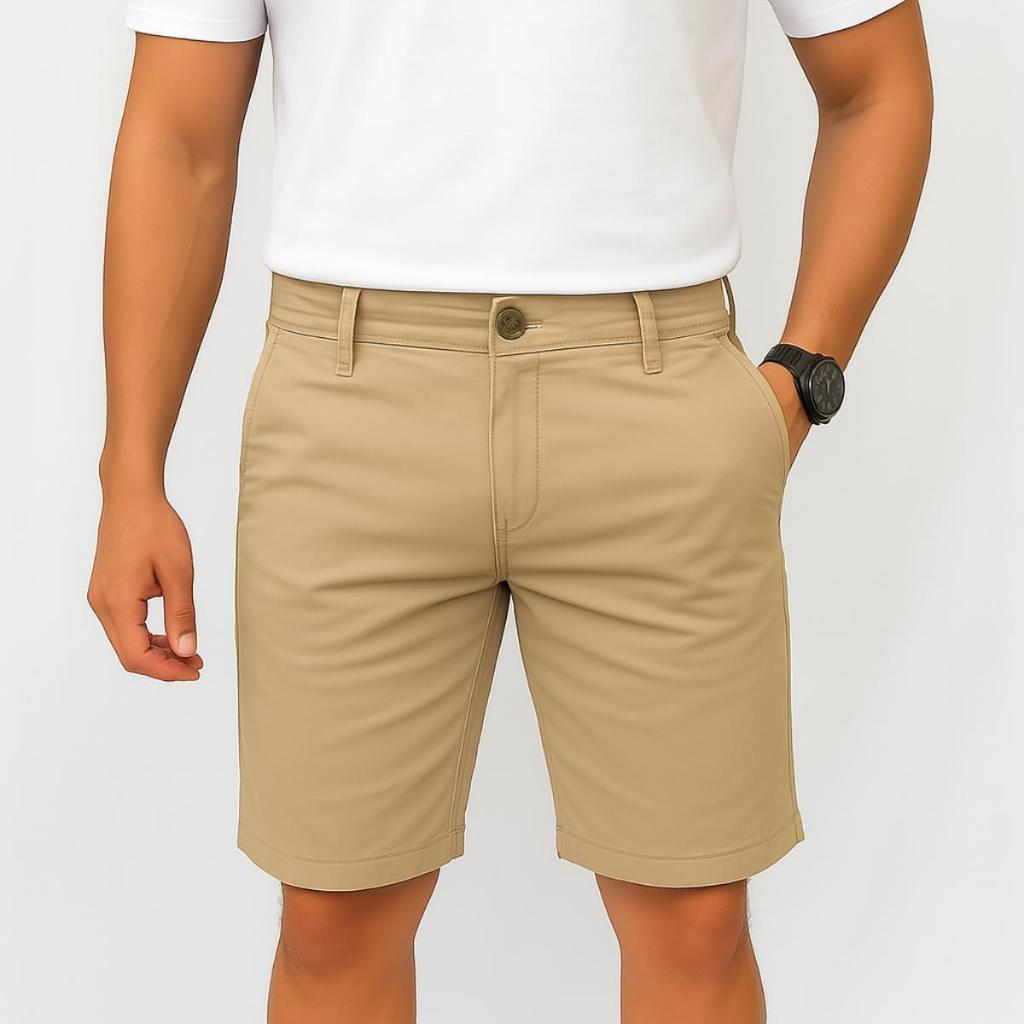 KIT 2 BERMUDA MASCULINA JEANS SARJA QUALIDADE PREMIUM COLORIDA BOLSO TRADICIONAL MASCULINO — imagem 2 de 2