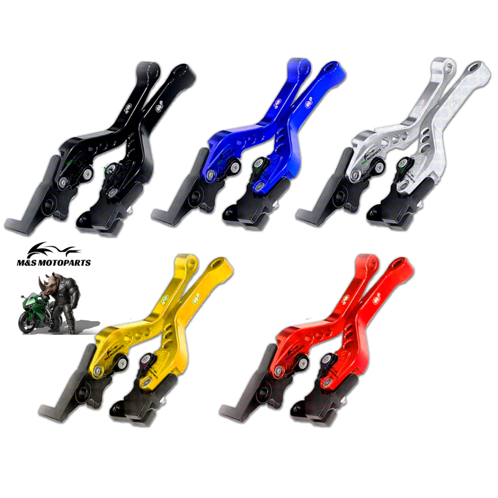 MANETE ESPORTIVO CBX200/ CBX250/ CB300 UNIVERSAL C/ REGULAGEM, PRETO/ VERMELHO/ AZUL/ DOURADO/ PRATA