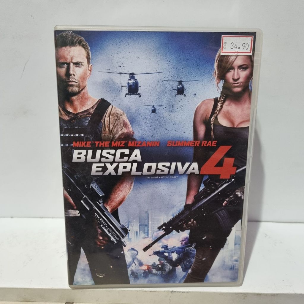 DVD Original - Busca Explosiva 4