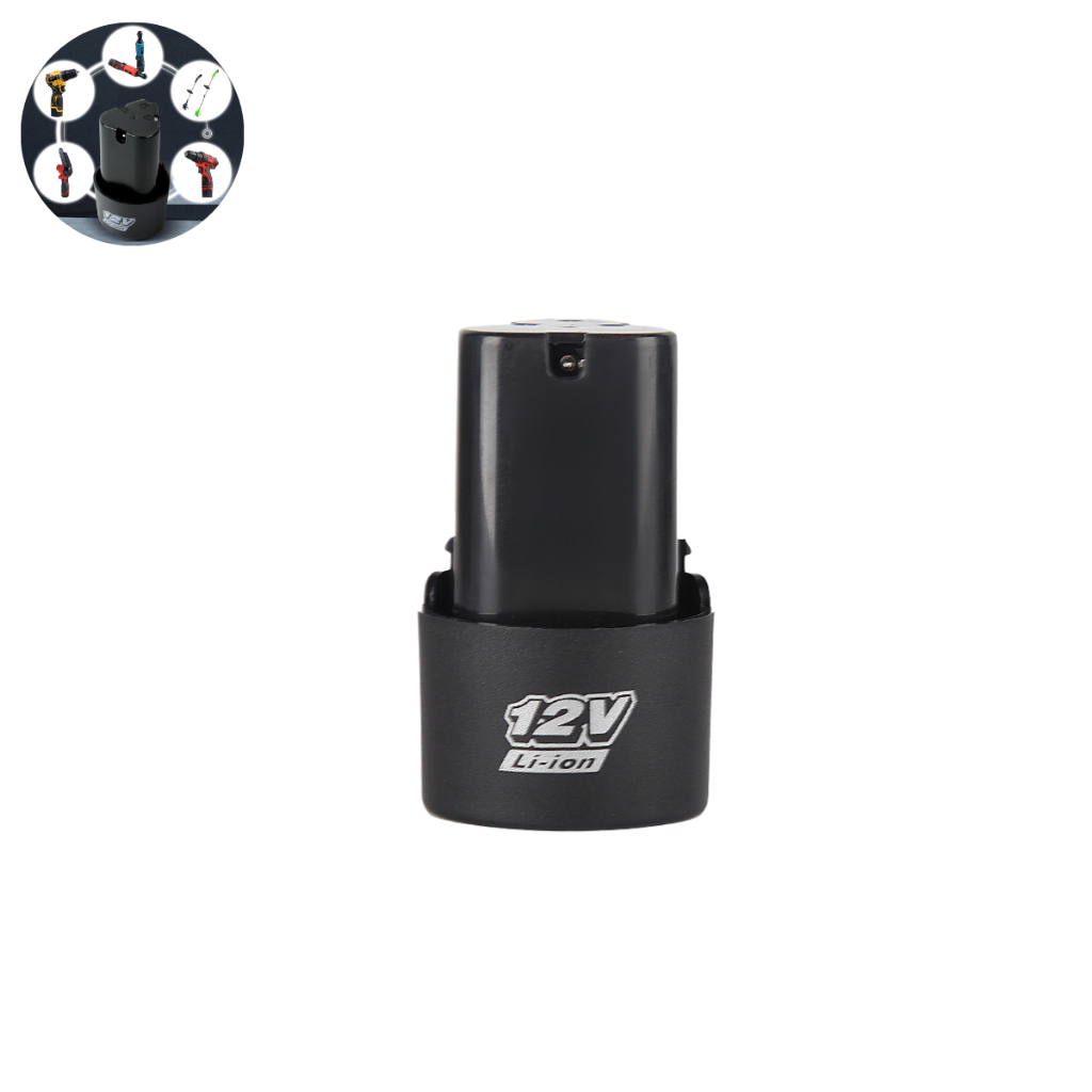 Bateria De Lítio 12v 1.3Ah Universal Para Parafusadeira Furadeira