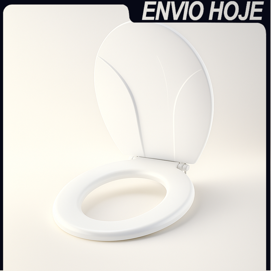 UNIVERSAL Assento Sanitário Oval Branco Resistente Universal Resistente Encaixe Banheiro em Oferta na Shopee