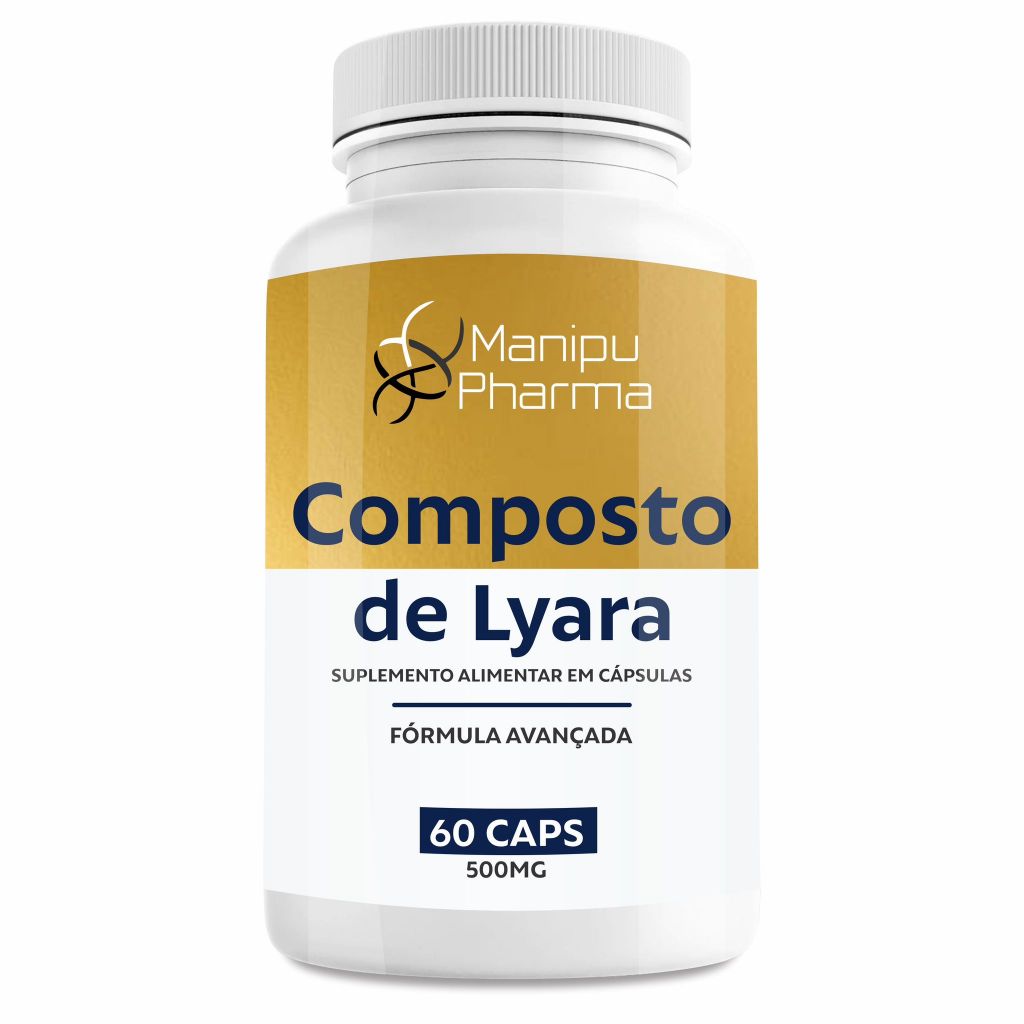 1 Pote Fórmula Composto de Lyara 60 Cápsulas - Suplemento Alimentar em Oferta na Shopee