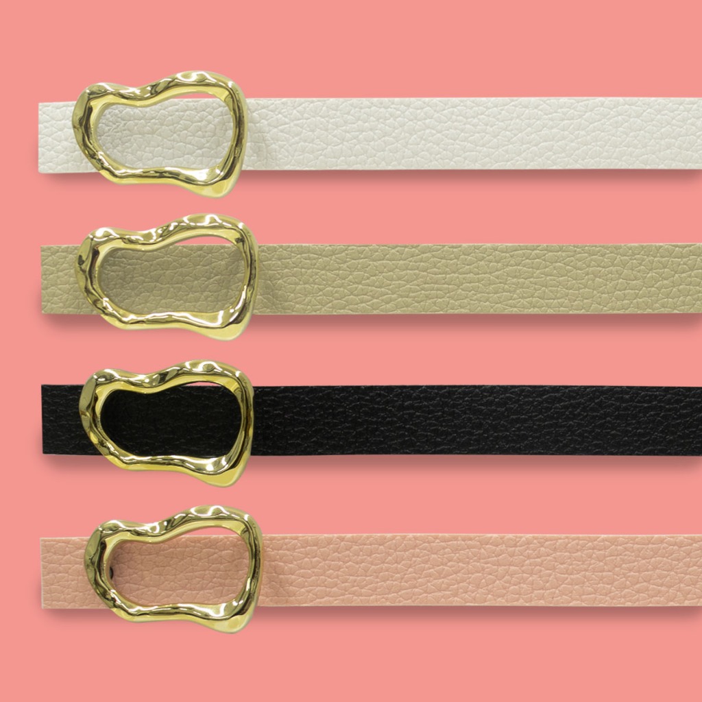 Cinto Slim Fivela Organica Feminino Menina Moda Infantil 25.02 em Oferta na Shopee