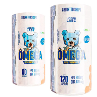 Omega 3 Under Labz Selo IFOS - Sem Cheiro em Oferta na Shopee