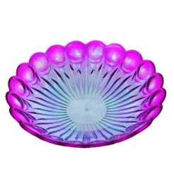 Centro De Mesa e fruteira Acrílico 30cm Esferas Bicolor Decoração