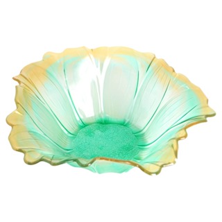 Centro de Mesa Bicolor Decorativo Flor Acrílico em Oferta na Shopee