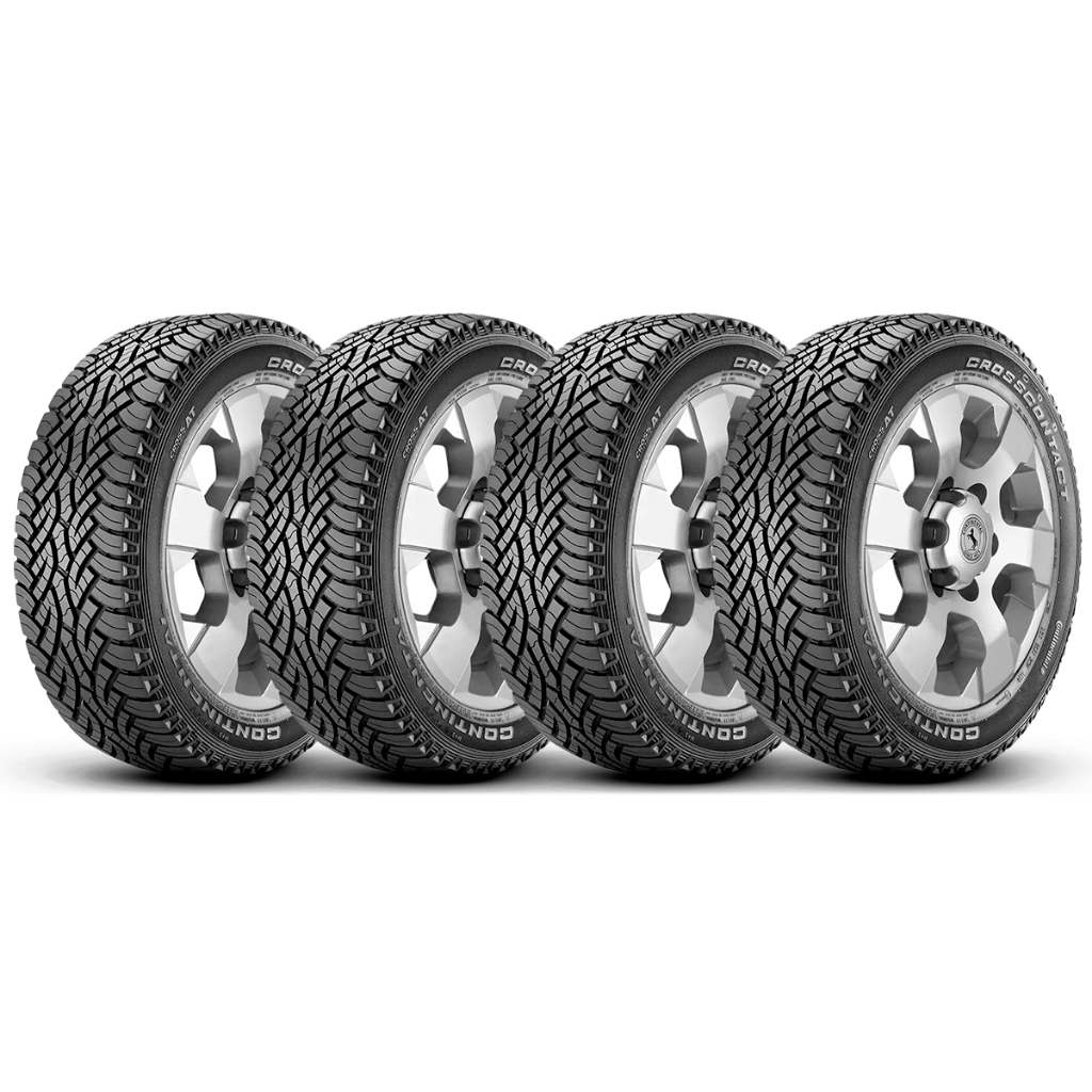 Kit 4 Pneus 205/60R15 Continental CrossContact AT 91H CrossFox Saveiro Cross