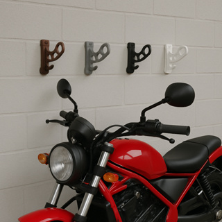 Kit 10 Suporte Pendurar Capacete E Acessorios Na Parede Ergonômico Resistente em Oferta na Shopee