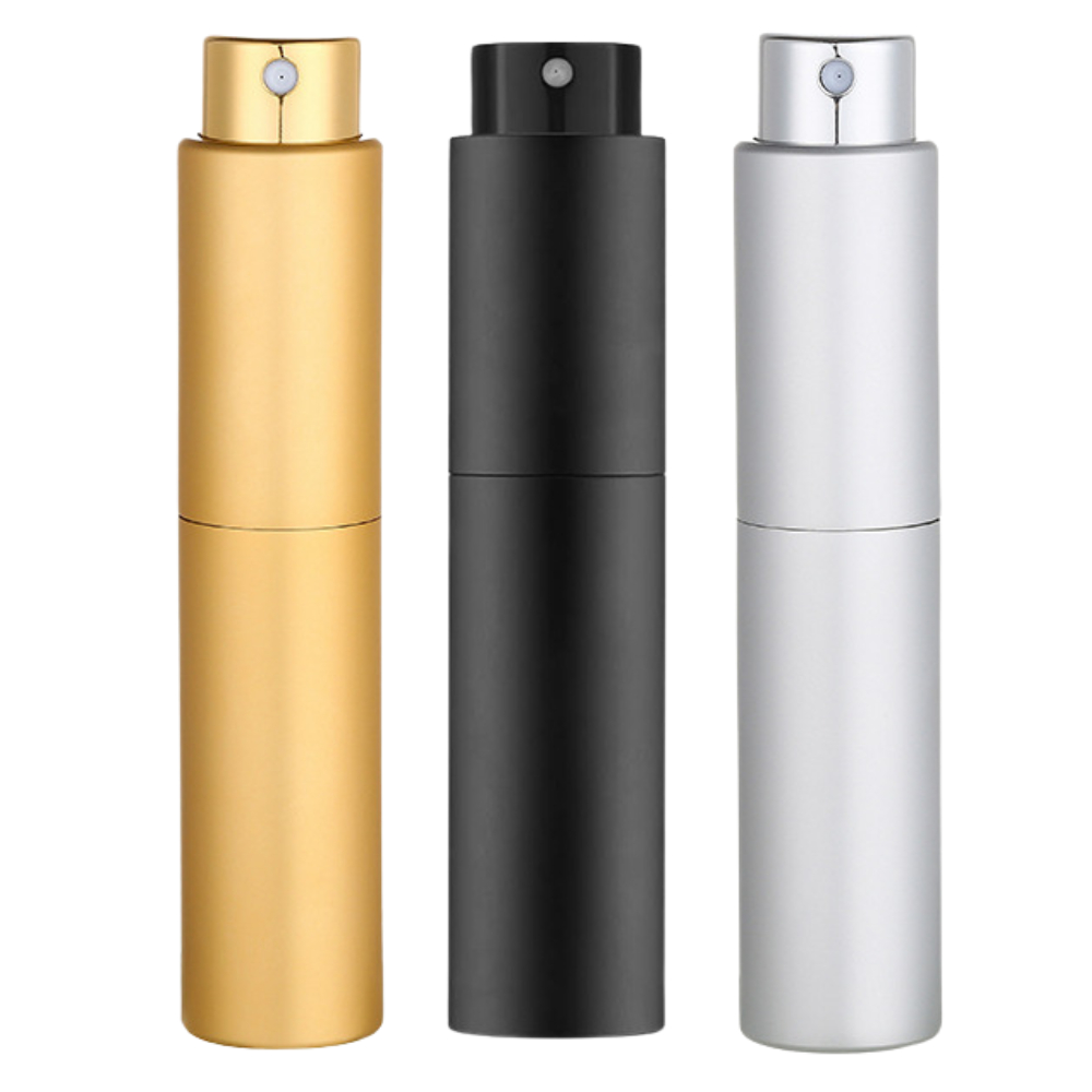 Frasco Spray de Vidro Recarregável Multiuso 8ml Sistema de Abre e Fecha Giratório Prático Funcional em Oferta na Shopee