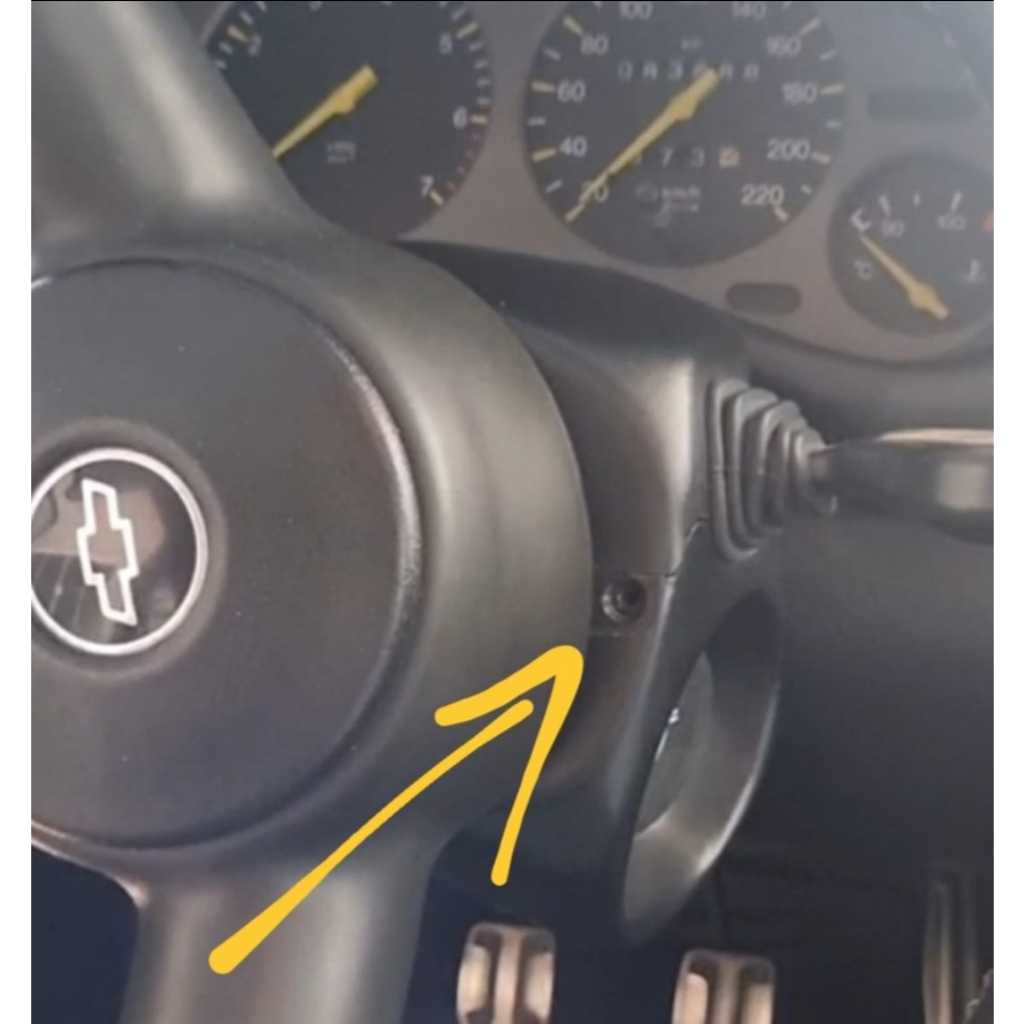 Kit de Parafusos e Tampinhas de acabamento da Coluna de Direção – Linha GM em Oferta na Shopee