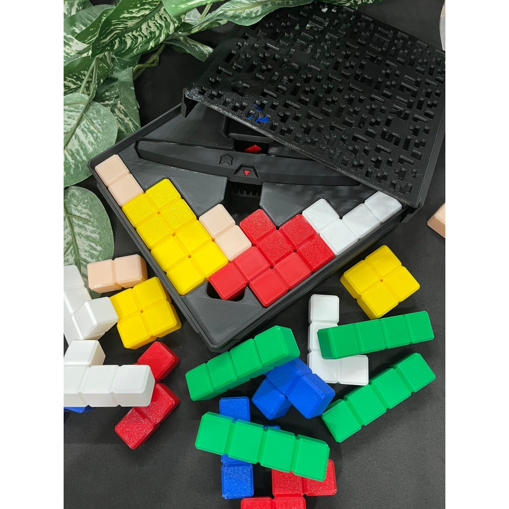 Kit Jogos TETRIS / Jogos de tabuleiro / torre de construção / equilíbrio / puzzle / jogos / impressão 3D