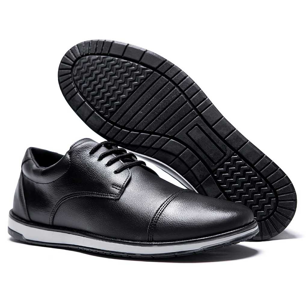 Sapato Masculino Social Casual Elegante de Luxo Tênis Esporte Fino
