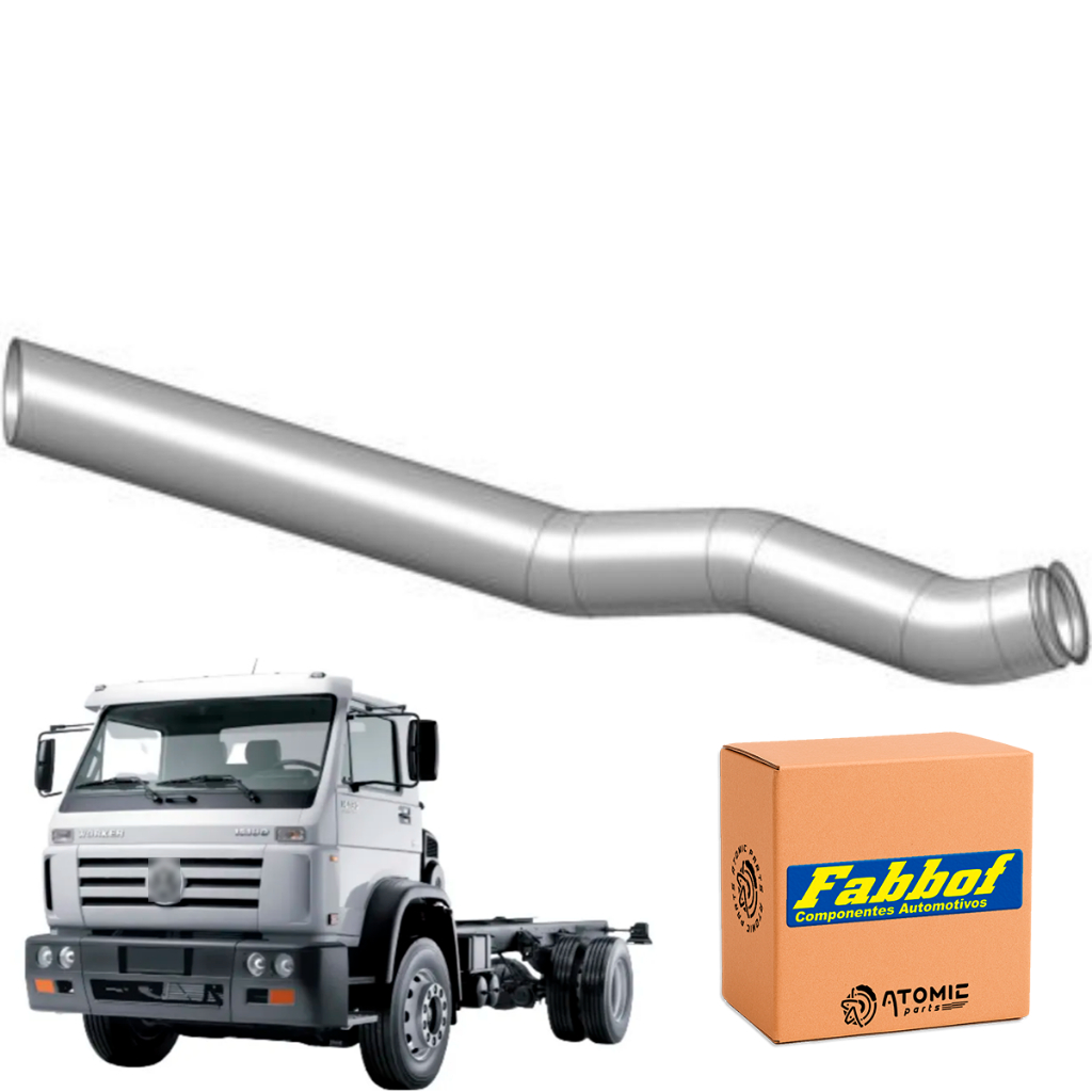 Tubo Silencioso Vw Worker 17180/17220/24220 2006 Em Diante