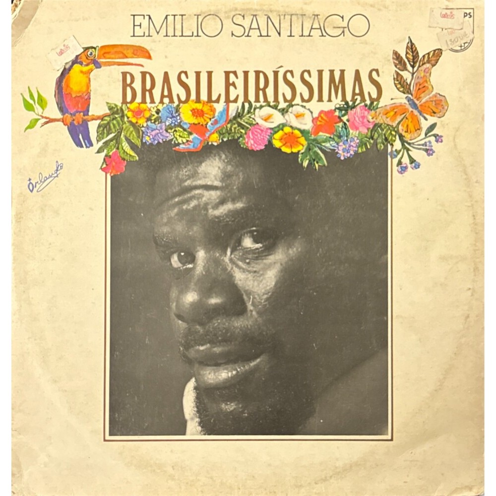 Vinil Emílio Santiago – Brasileiríssimas | Clássico da MPB e da Música Nacional!