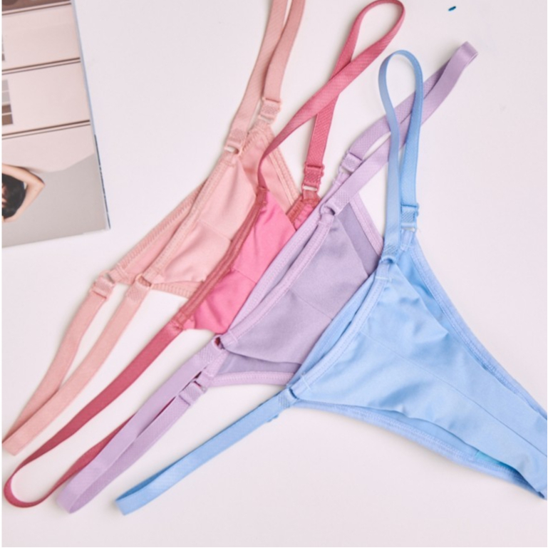 Kit 5 Calcinhas Fio Duplo Empina Bumbum Conforto com Alças Regulaveis em Oferta na Shopee