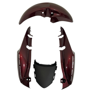 RABETA TRASEIRA MIX COM PARALAMA DIANTEIRO CG TITAN 150 VERMELHA CARDEAL 2011/2012 em Oferta na Shopee