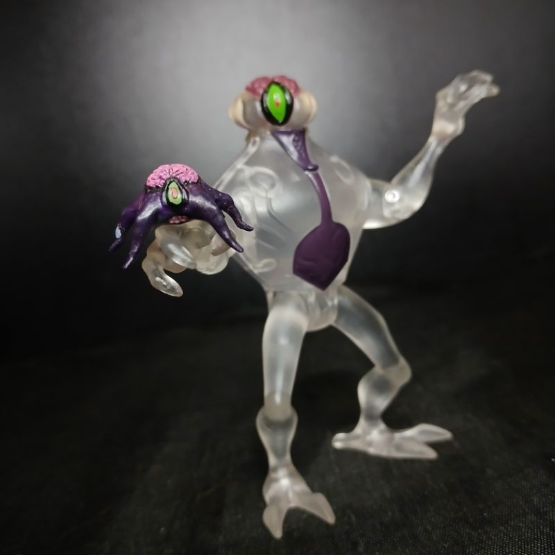 Boneco Ben 10 Alien Force Dnalien Translúcido + Xenócito Original Bandai