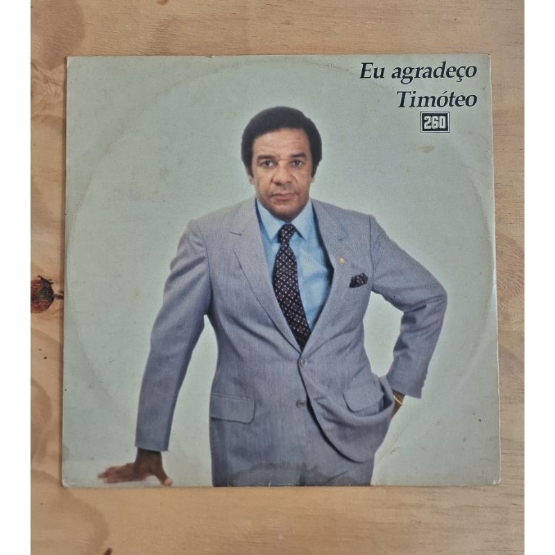 Disco de vinil LP Agnaldo Timóteo - Eu Agradeço