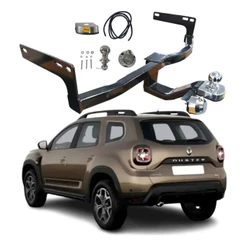 Engate Reboque Fixo Renault Duster 4X2, 4x4 2010 a 2025 700kg