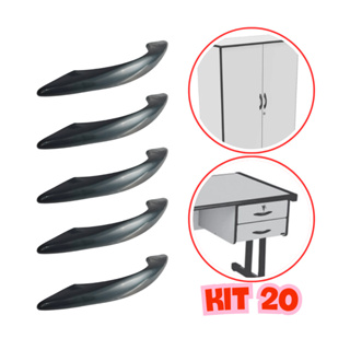 KIT 20 PUXADOR ECONÔMICO SUPER FUNCIONAL 96MM PARA MÓVEIS em Oferta na Shopee