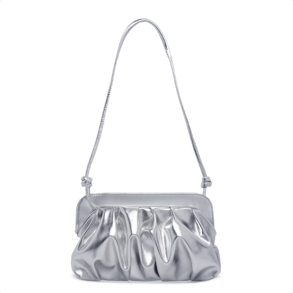 Bolsa Balada Feminina Brilhante Estilosa para Noite, Festa, Evento, Clutch Elegante com Alça Ombro