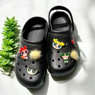 Kit Pins Bottons Acessórios Emborrachados para Sandália Babuche Femenino em Oferta na Shopee