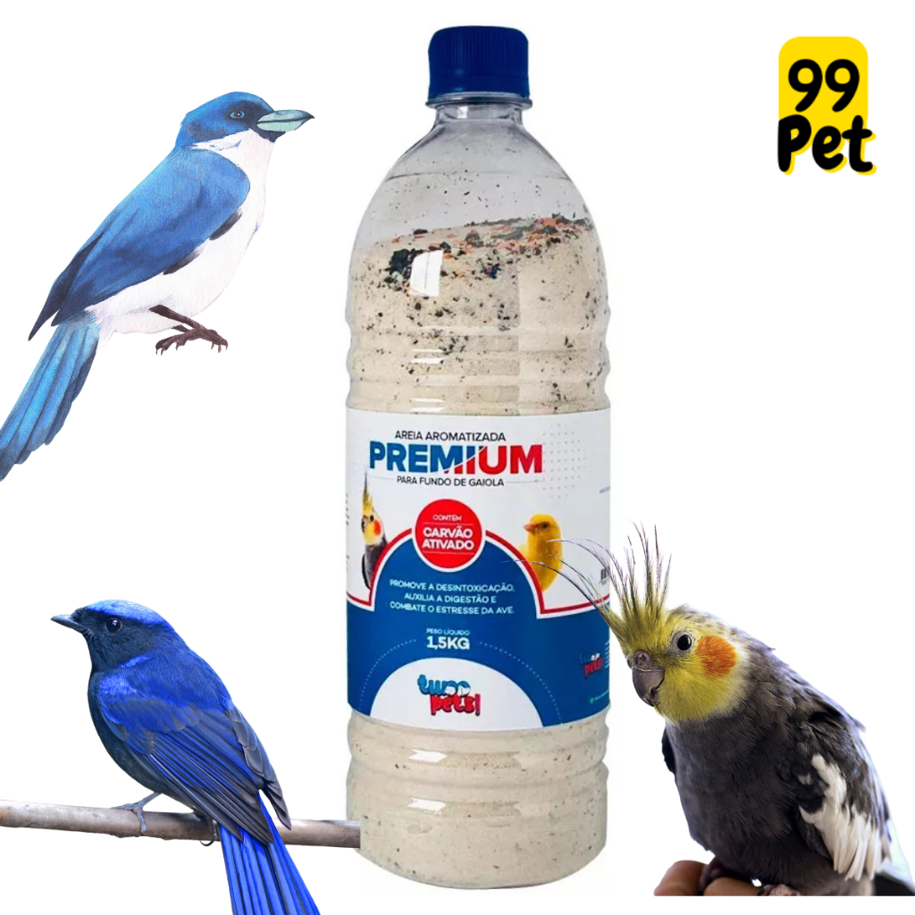 Areia Para Fundo De Gaiola Pássaros Carvão Ativado garrafa natural em Oferta na Shopee