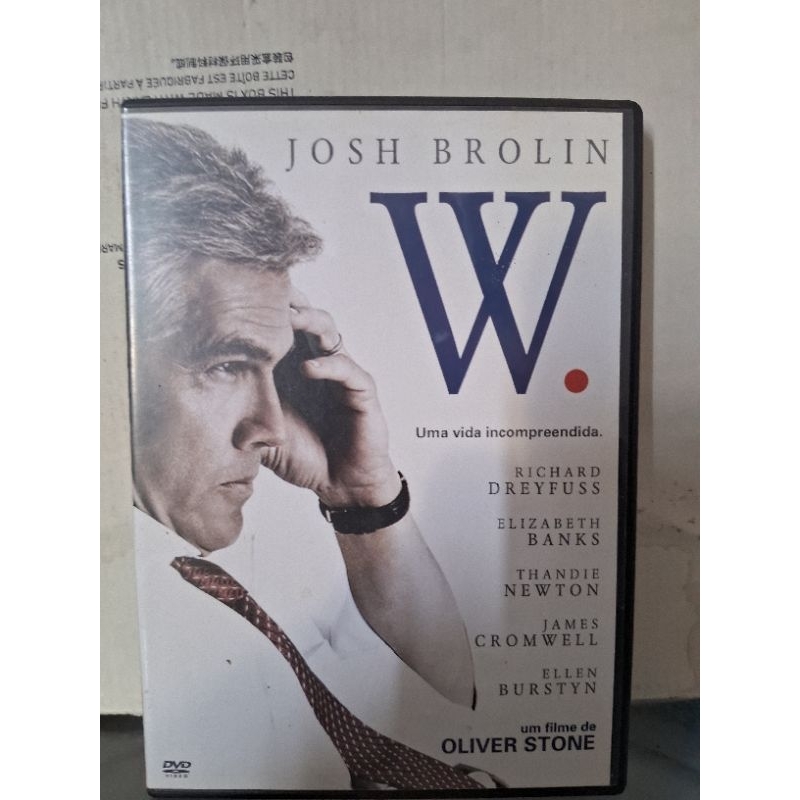 Dvd W. Uma Vida Incompreendida Josh Brolin George Bush Original