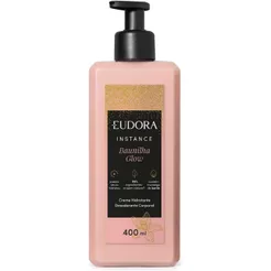 Creme Hidratante Desodorante Corporal Instance Baunilha Glow 400ml Eudora VAL - 08/2027