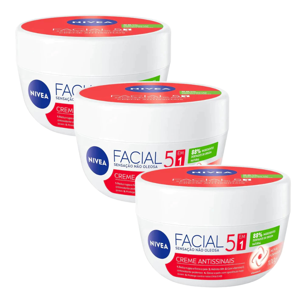 O que é Creme Facial Anti Idade Nivea Antissinais 100g? Guia e Onde Comprar | BuscaProdutos